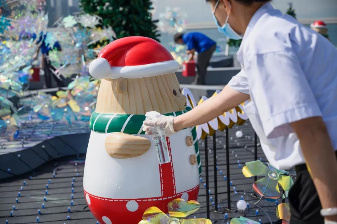 香港海港城 | 光影浪漫圣诞装置