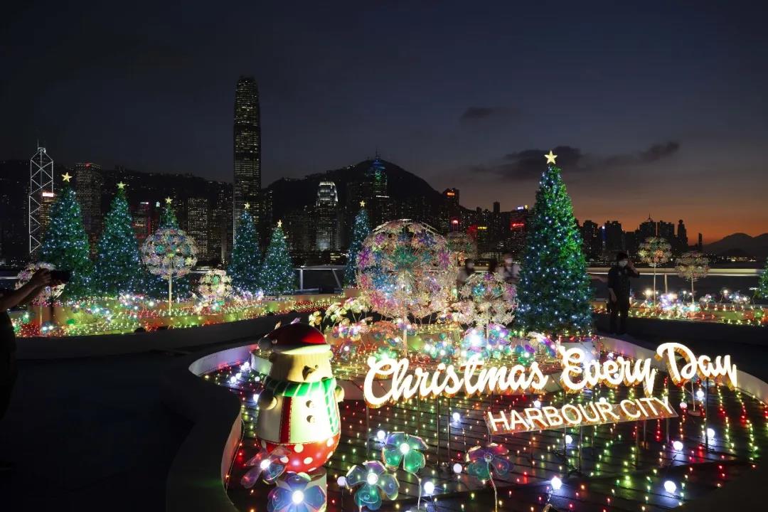 香港海港城 | 光影浪漫圣诞装置