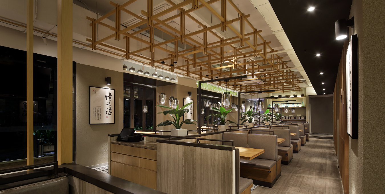 湖南菜主题餐厅设计，艺鼎设计作品：乡村馆