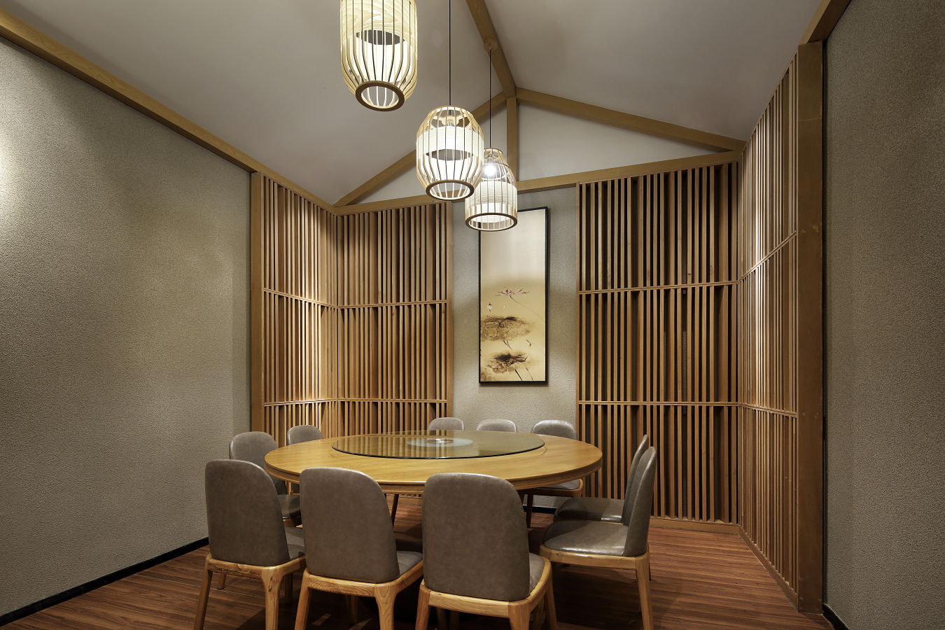 湖南菜主题餐厅设计，艺鼎设计作品：乡村馆