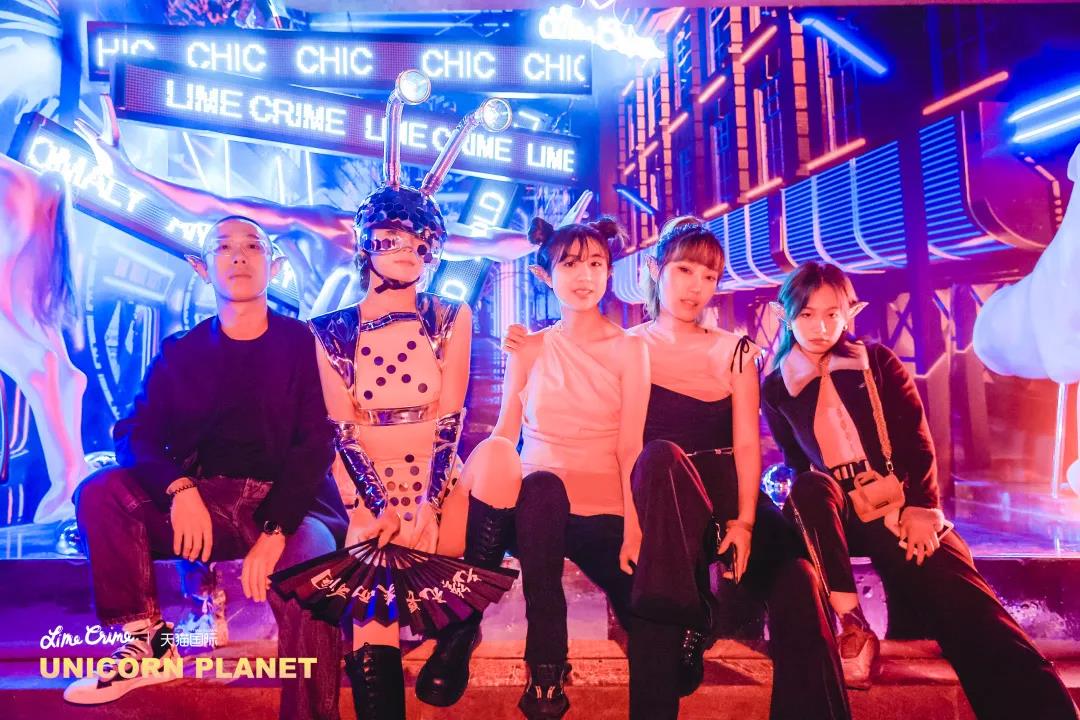 Lime Crime独角兽星球登陆计划
