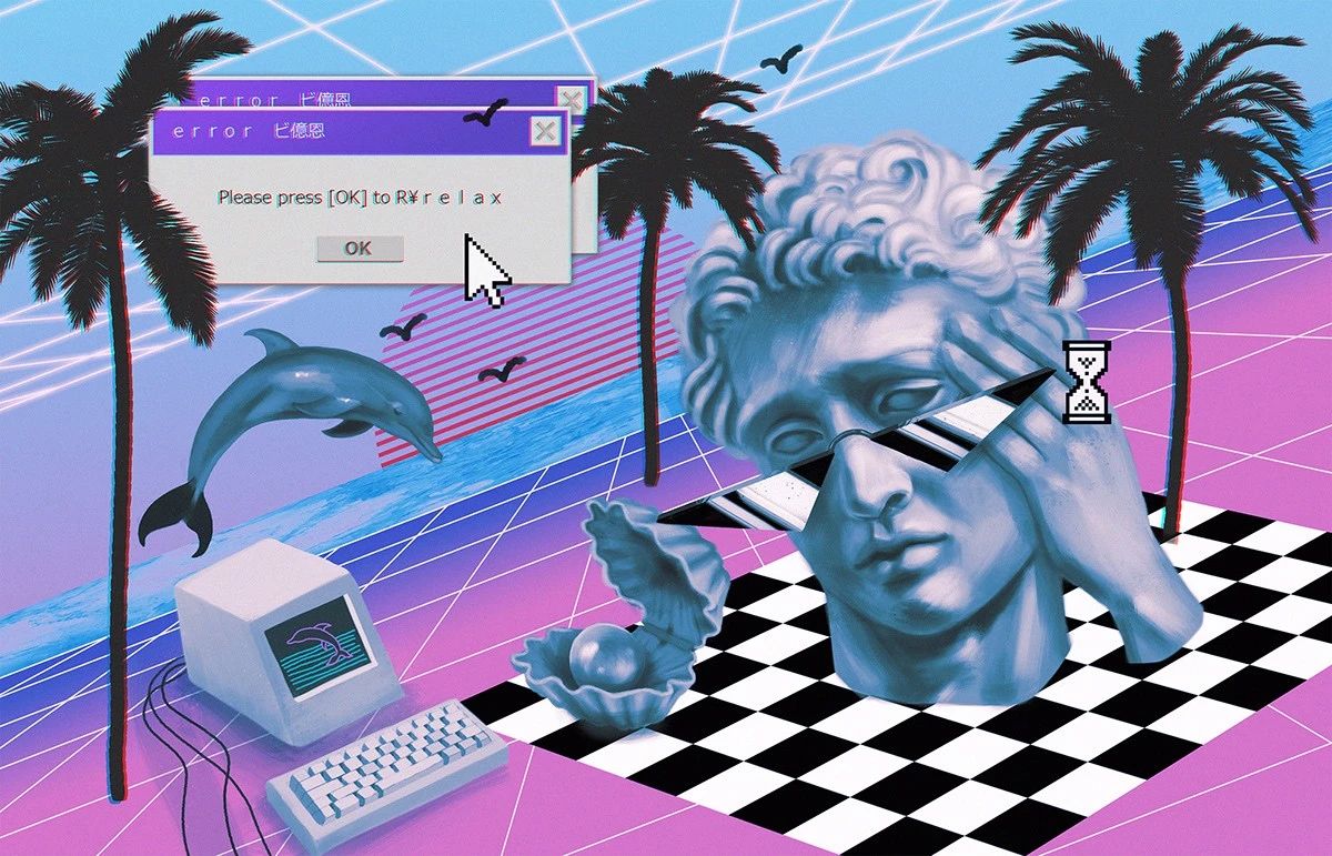 【美陈】vaporwave 蒸汽波艺术|资讯美陈网站 美陈推荐