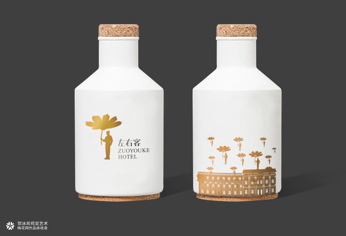 “左右客”酒店品牌视觉艺术设计
