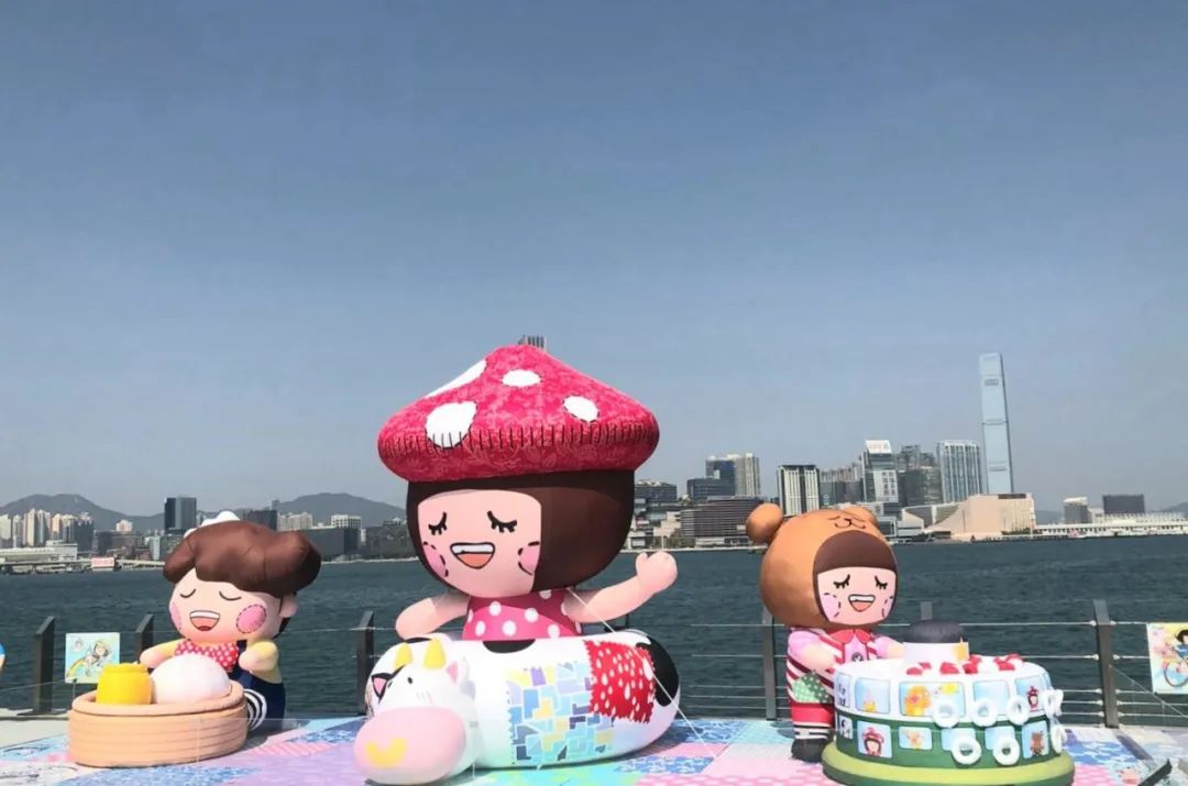 维多利亚港插画长廊