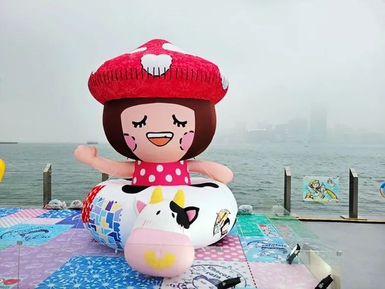 维多利亚港插画长廊