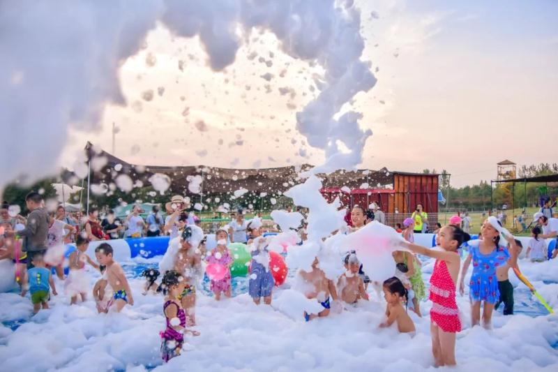 清爽一夏，夏季泡泡派对