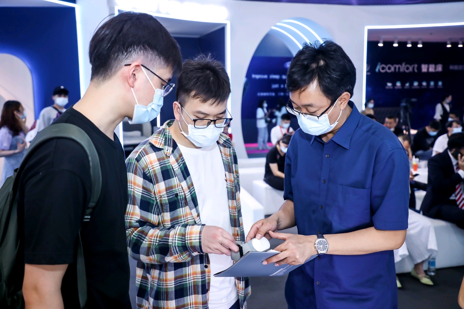 #优拍云摄影#照片直播-智领未来·2021中国智能睡眠展
