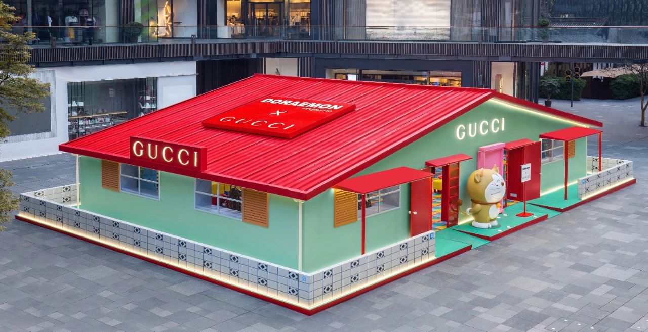 哆啦A梦 × GUCCI主题限时快闪
