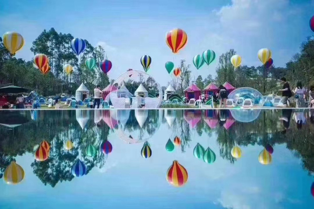 天空之境唯美-高透+高清+抗氧化-立体玻璃互动道具租赁