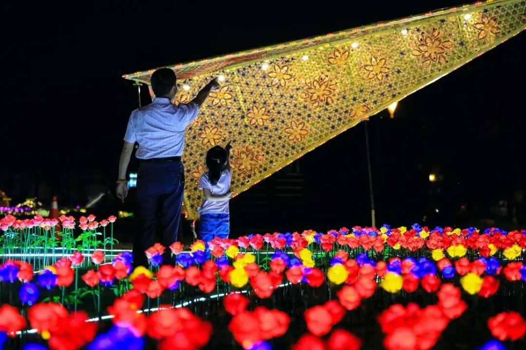 2021台湾高雄冈山灯艺节·竹光织影