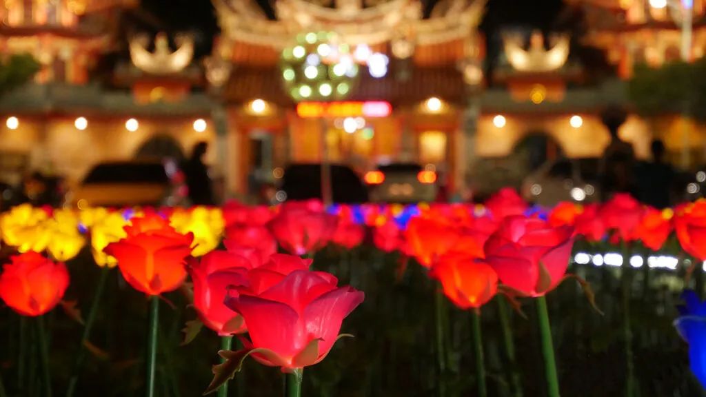 2021台湾高雄冈山灯艺节·竹光织影