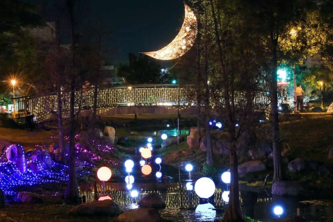 2021台湾高雄冈山灯艺节·竹光织影