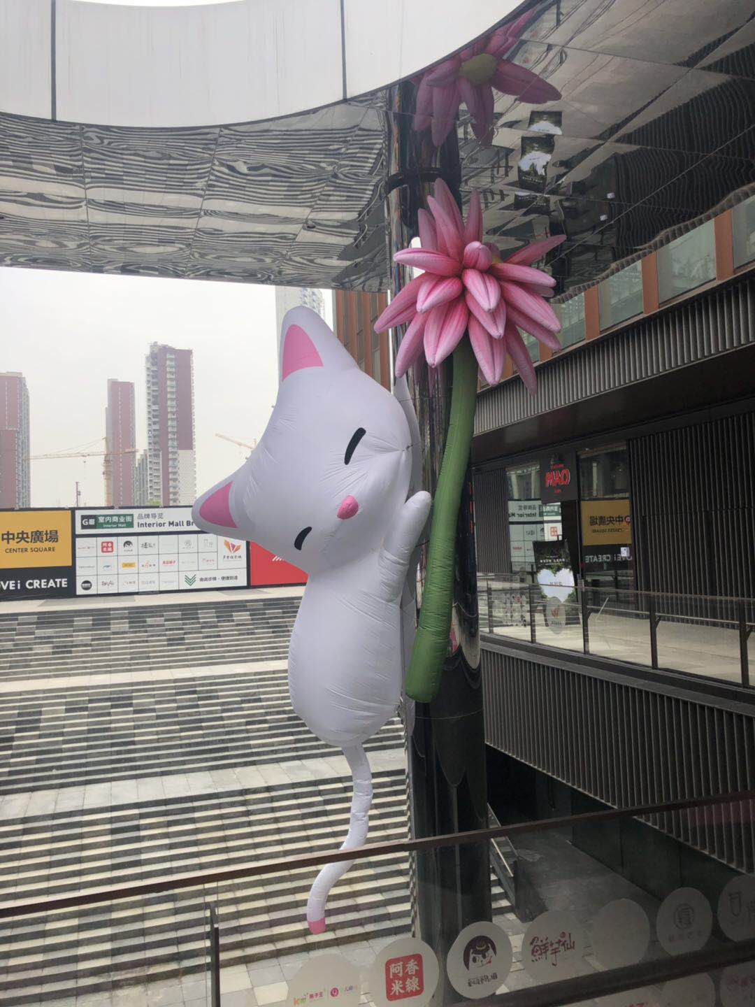 西安创意谷——花朵美陈