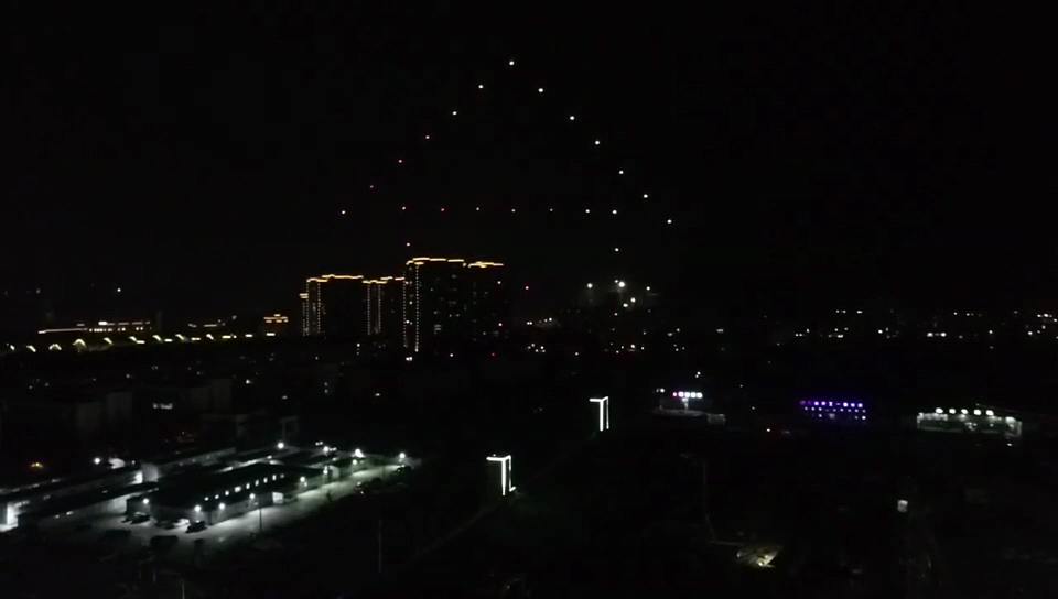 无人机表演  杭州编队无人秀  室外无人机表演  无人机