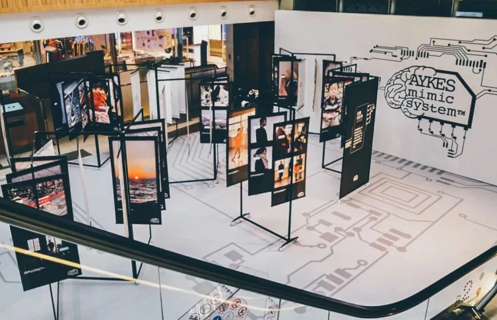 《云端记忆体》线下艺术装置展