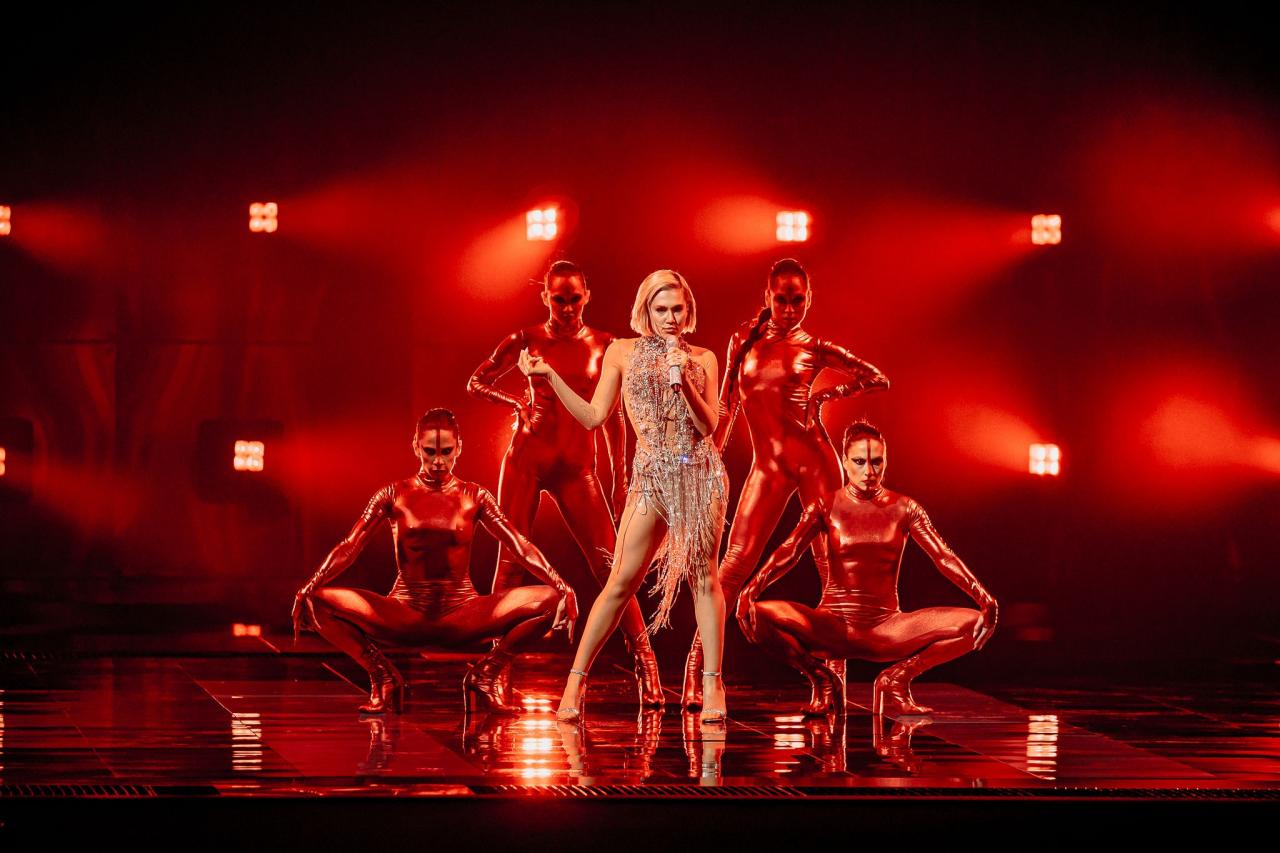 eurovision 2021 现场留影