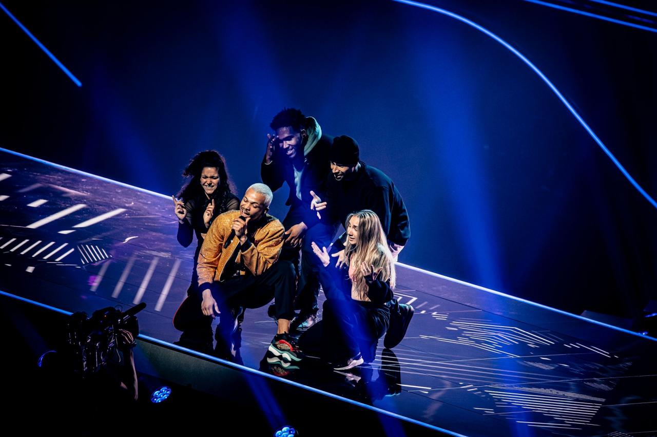 eurovision 2021 现场留影