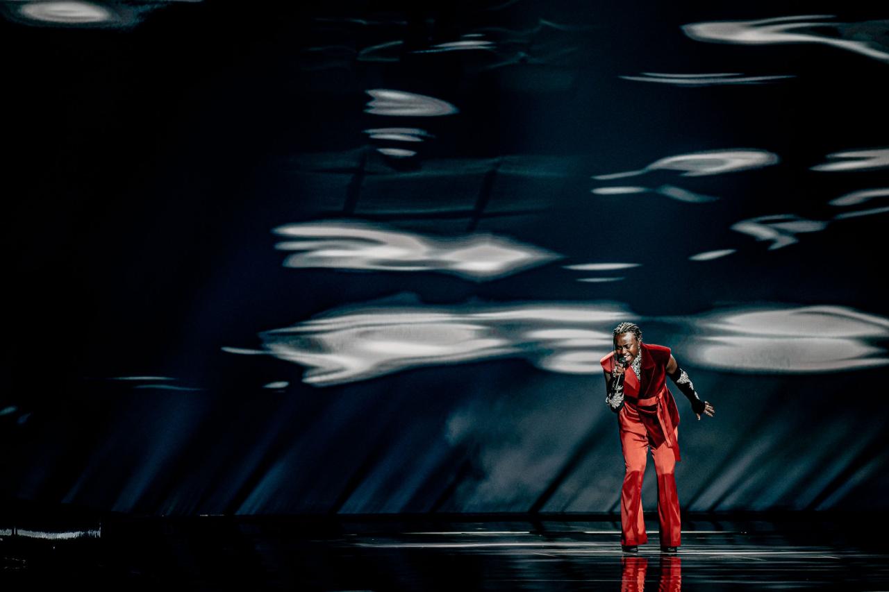 eurovision 2021 现场留影