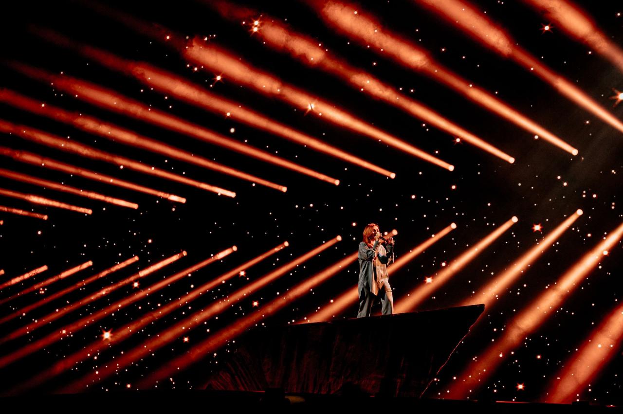 eurovision 2021 现场留影