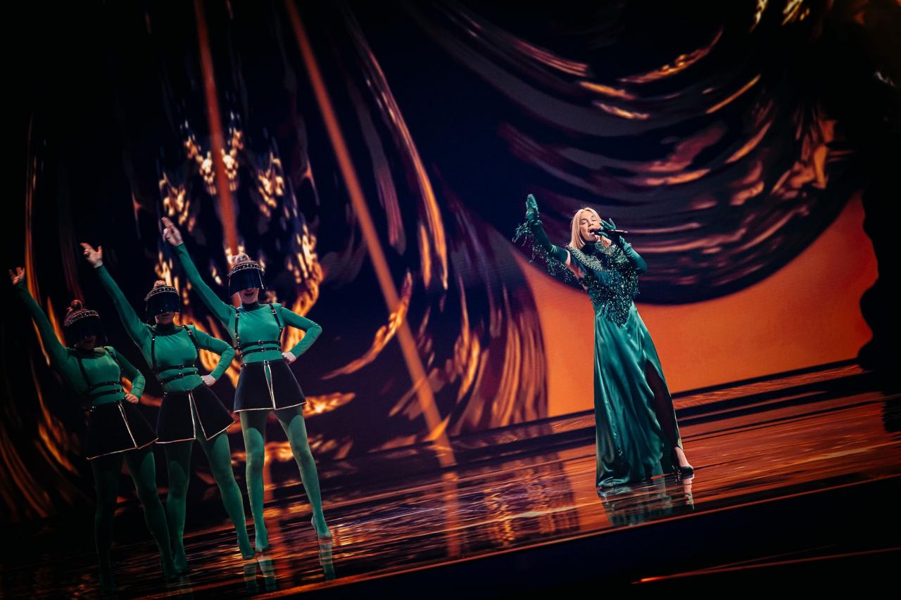 eurovision 2021 现场留影