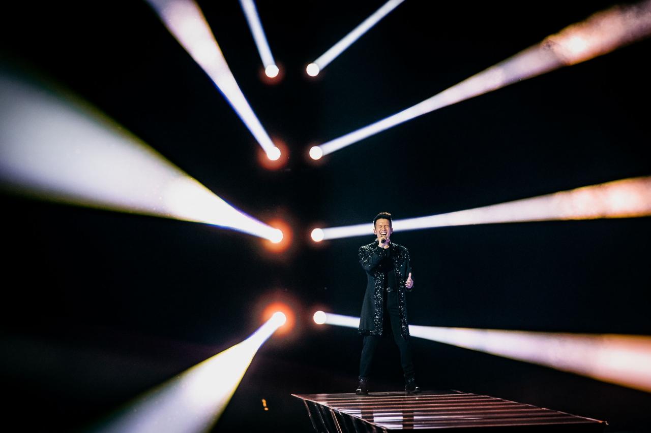eurovision 2021 现场留影