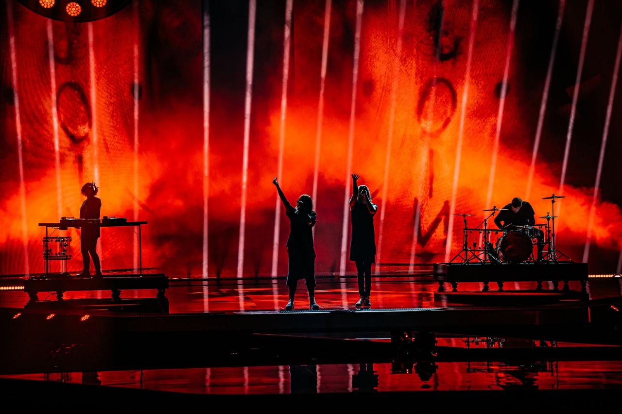 eurovision 2021 现场留影