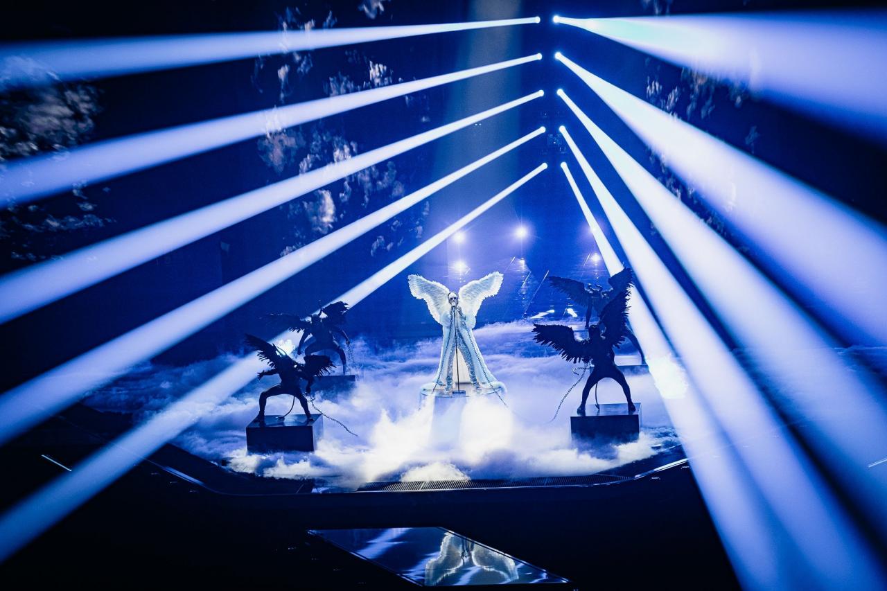 eurovision 2021 现场留影