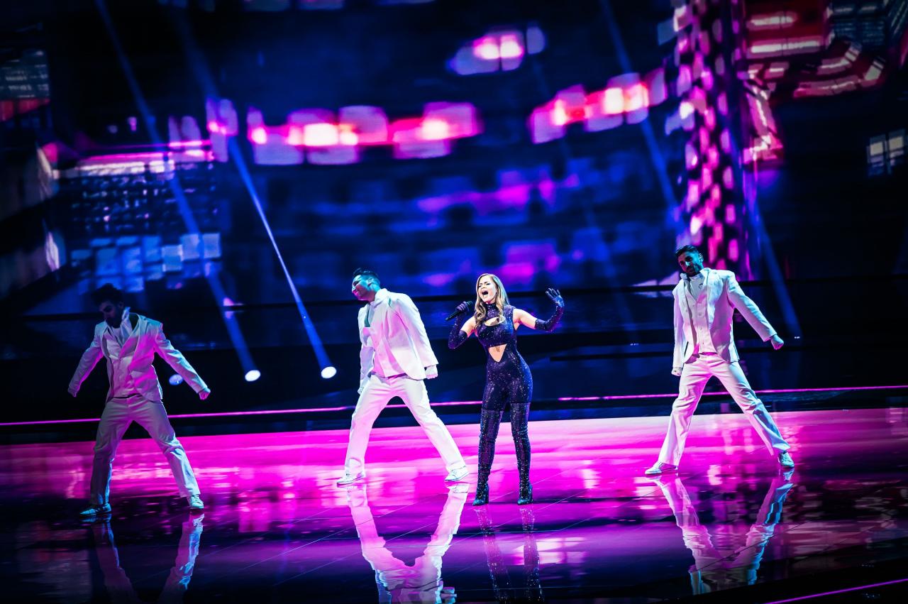 eurovision 2021 现场留影