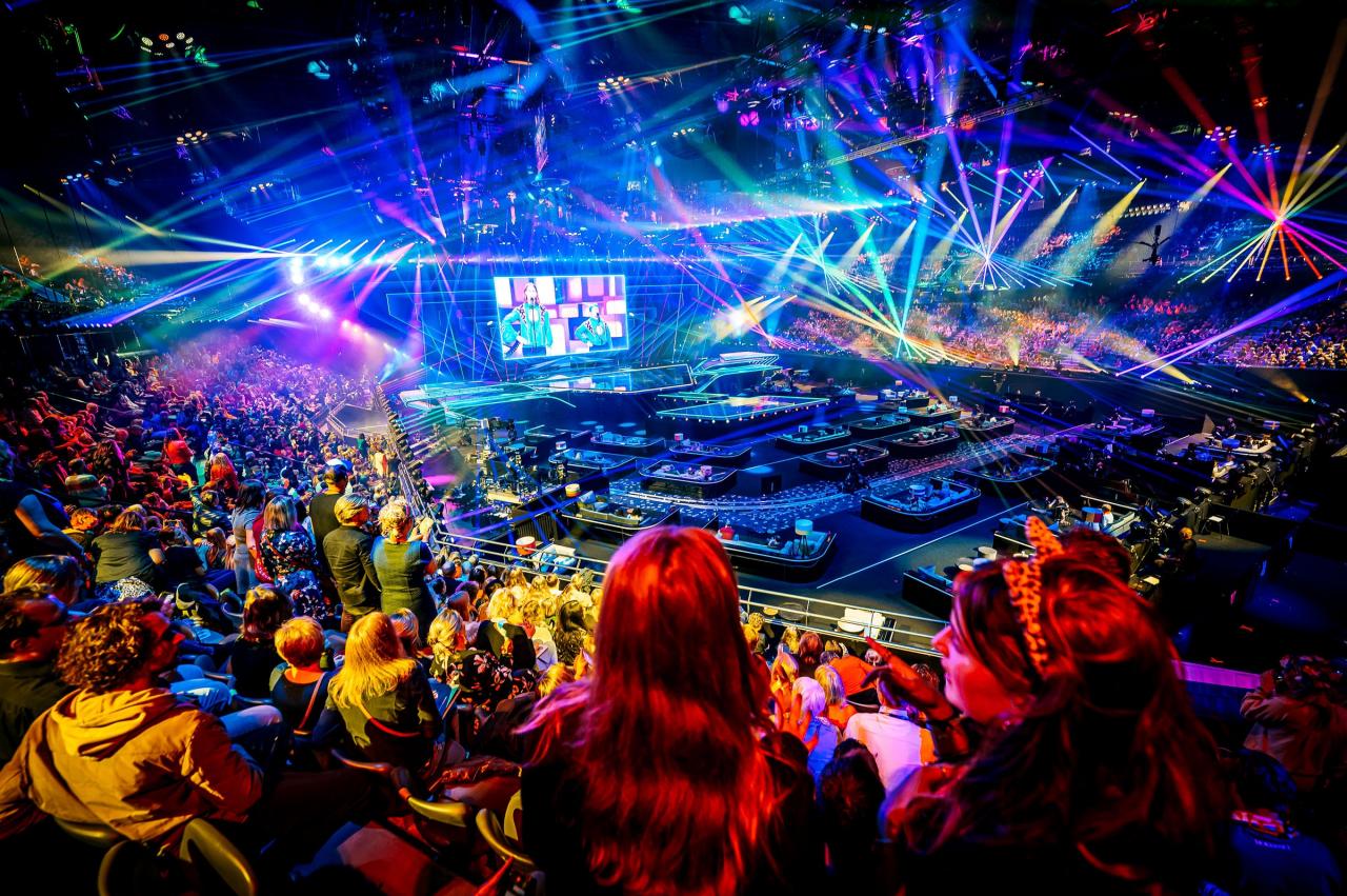 eurovision 2021 现场留影