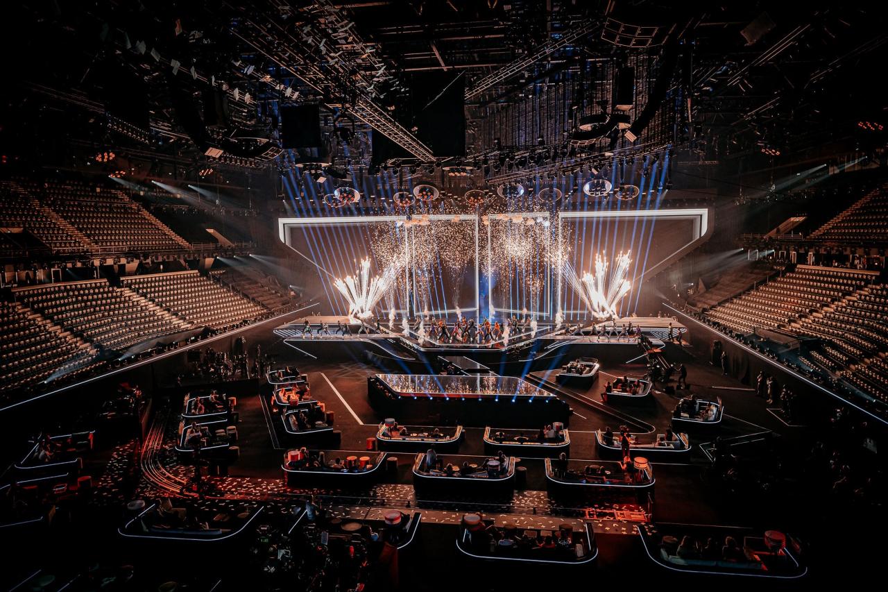 eurovision 2021 现场留影