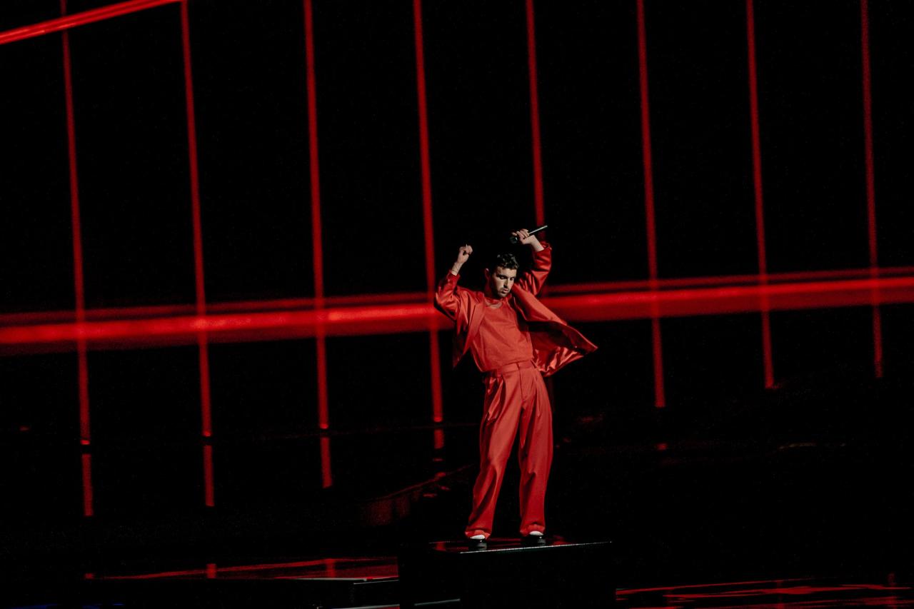 eurovision 2021 现场留影