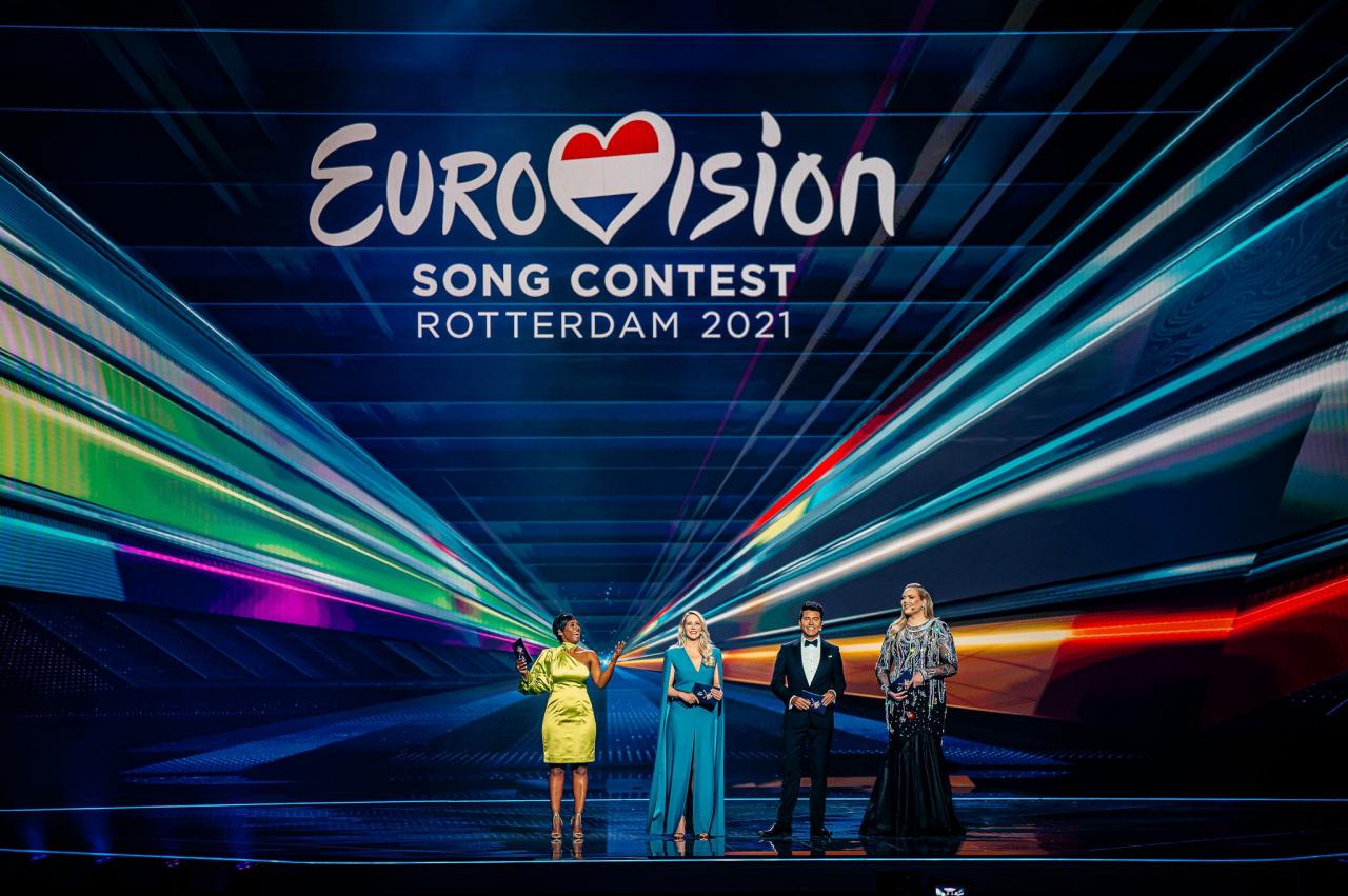 eurovision 2021 现场留影