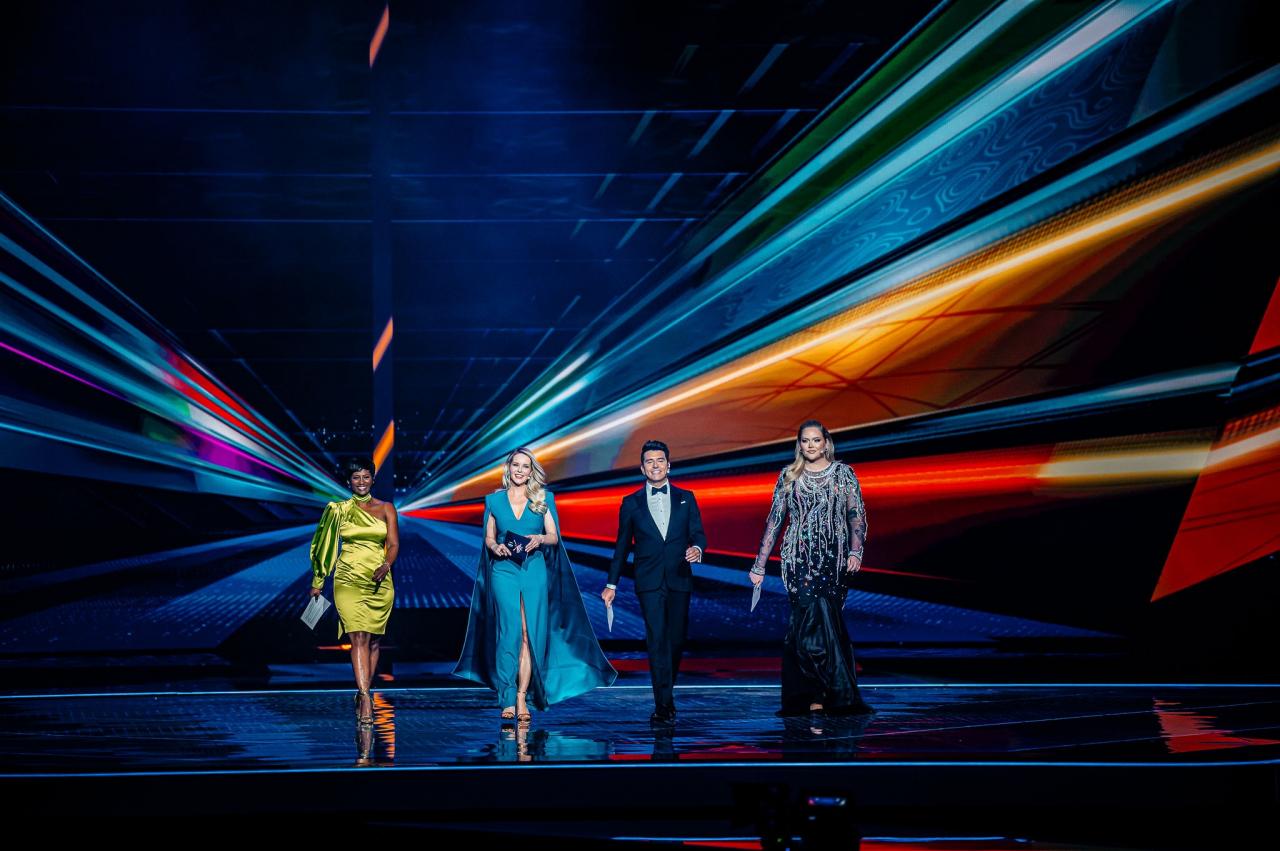 eurovision 2021 现场留影