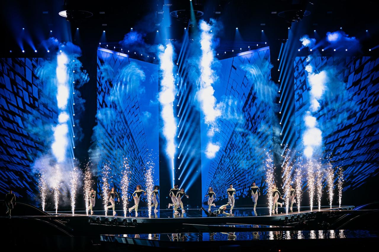 eurovision 2021 现场留影