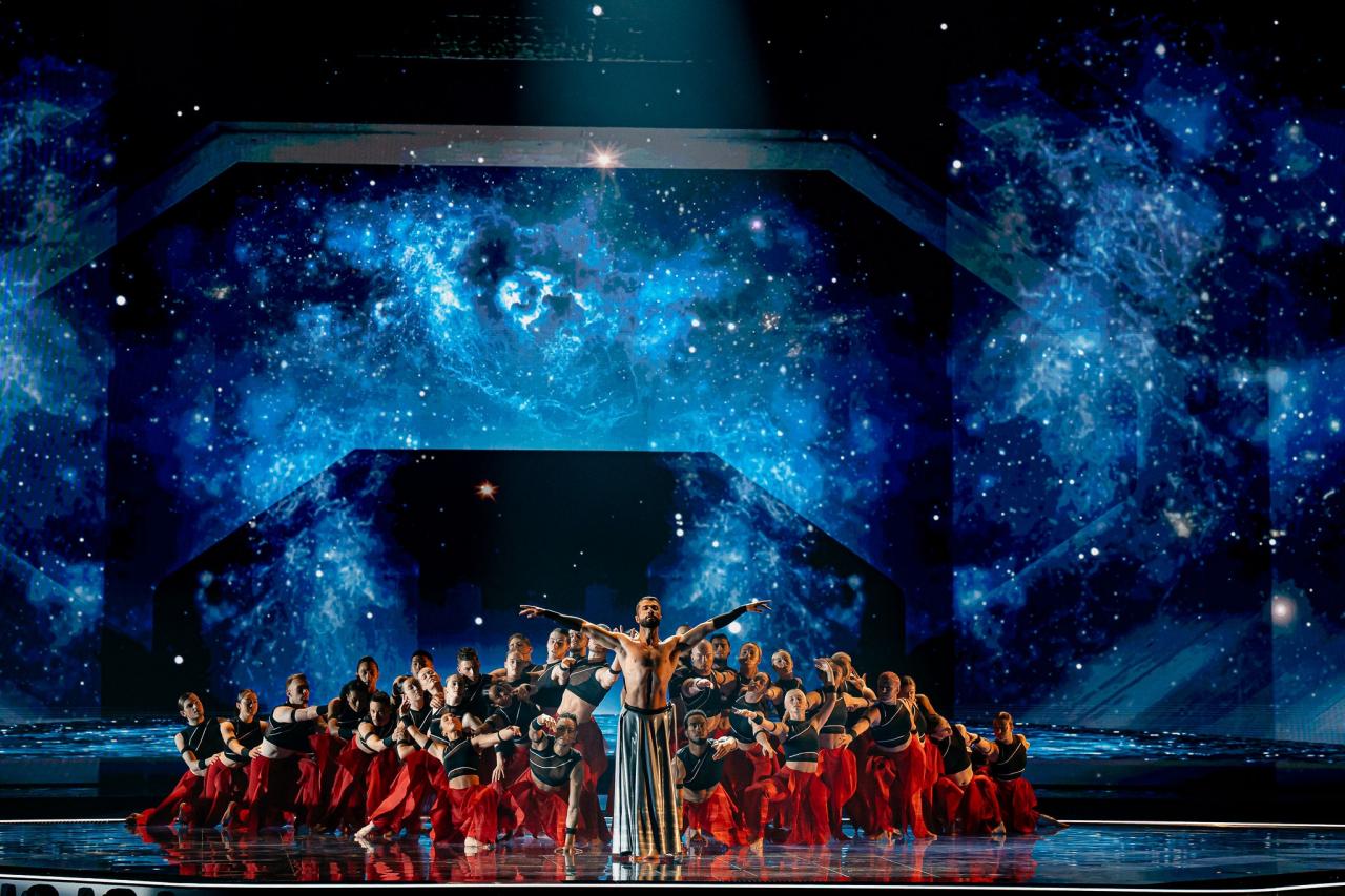 eurovision 2021 现场留影