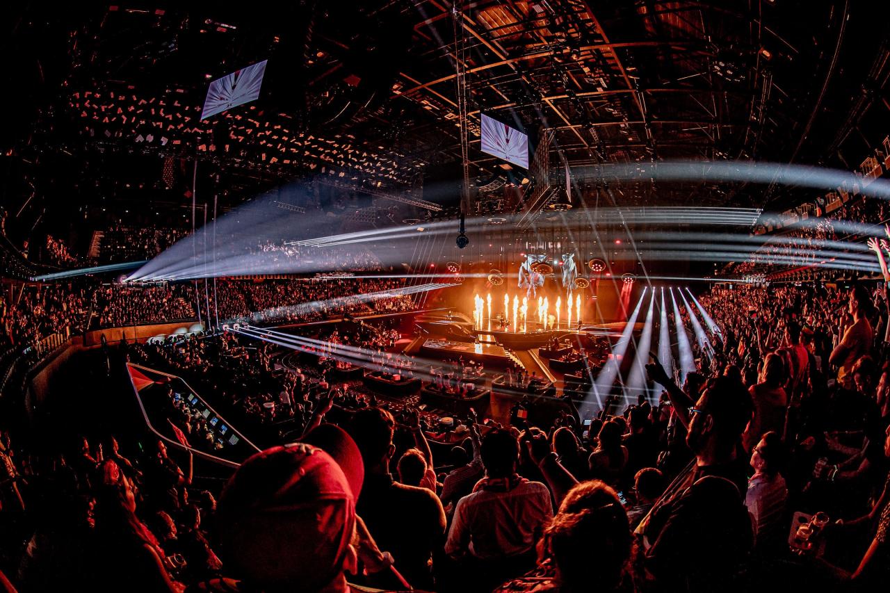 eurovision 2021 现场留影