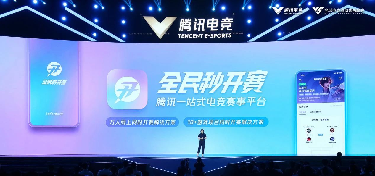 2021全球电竞运动领袖峰会暨腾讯电竞年度发布会