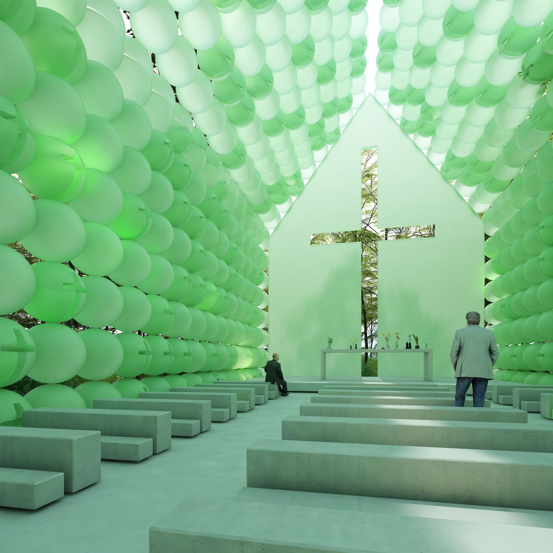 世界上第一个塑料教堂