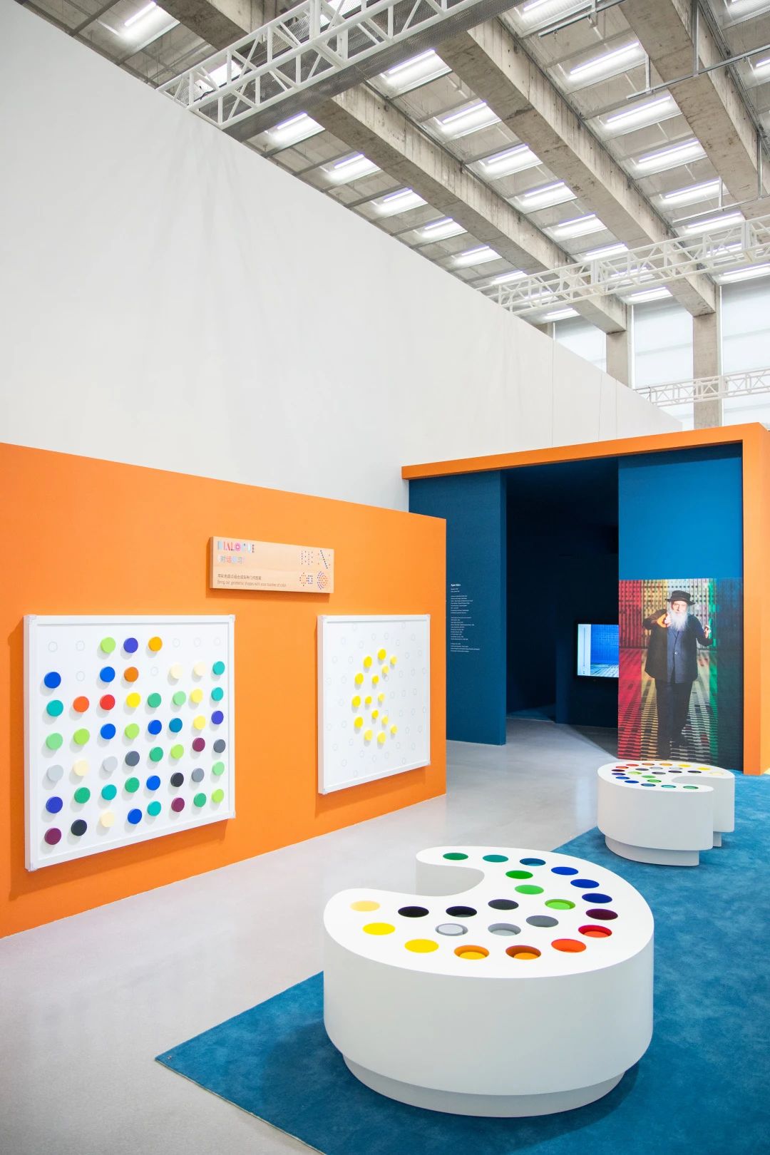 “图像的生息”色彩互动装置展