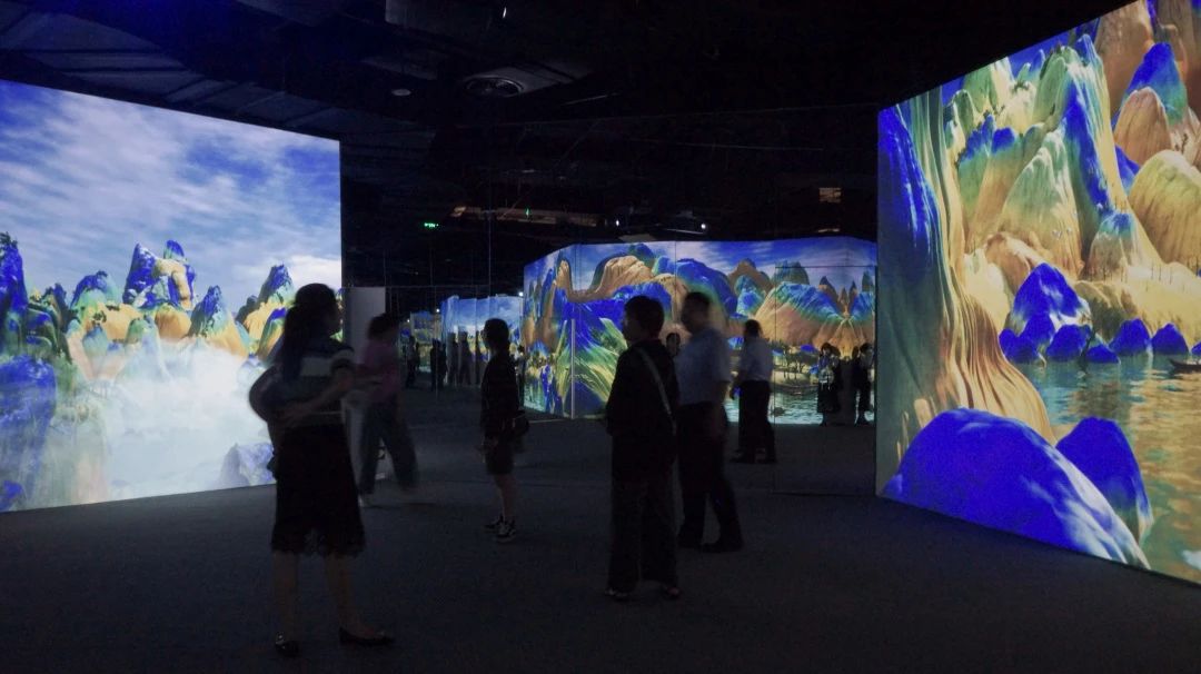 行走的故宫文化--故宫石渠宝笈绘画数字科技展