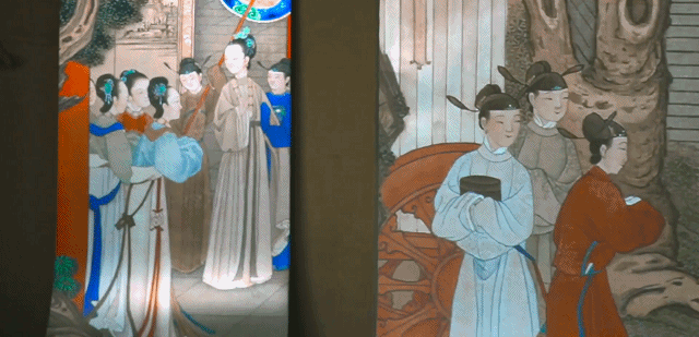 行走的故宫文化--故宫石渠宝笈绘画数字科技展