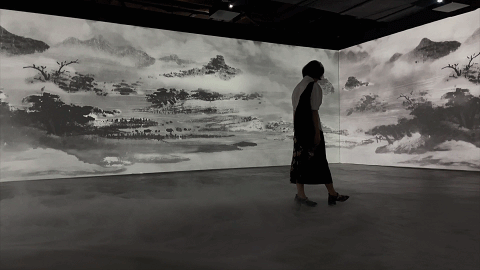 行走的故宫文化--故宫石渠宝笈绘画数字科技展