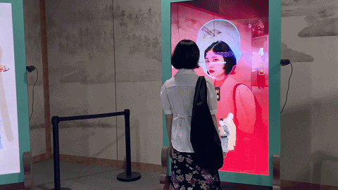 行走的故宫文化--故宫石渠宝笈绘画数字科技展