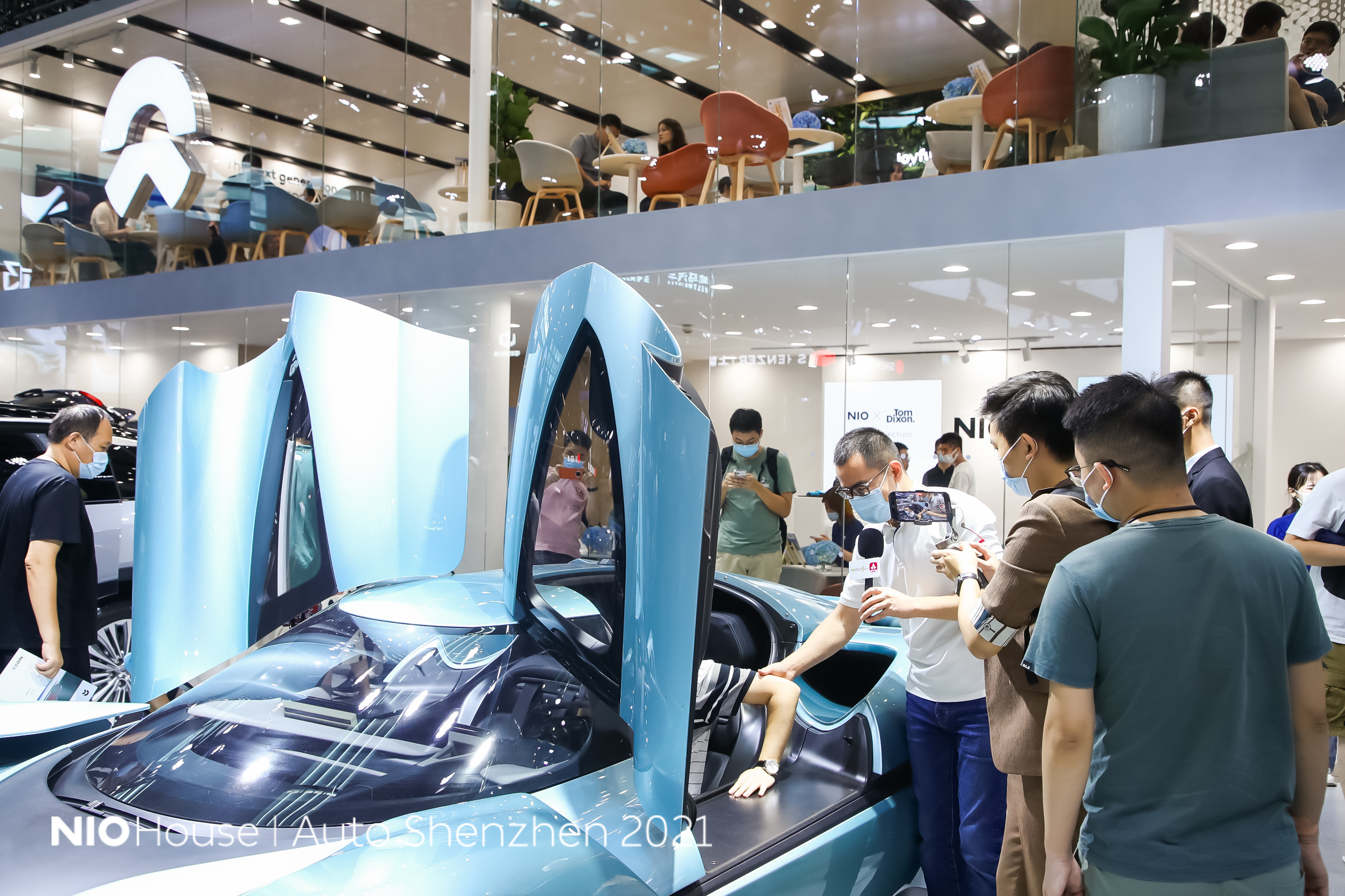 蔚来中心2021粤港澳大湾区车展