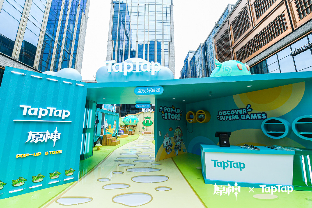 原神 x TapTap 史莱姆乐园主题快闪店