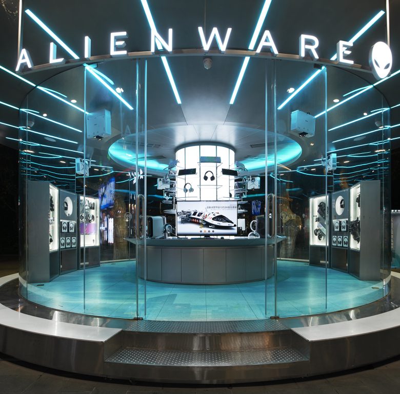 Alienware（外星人）杭州西湖快闪店设计