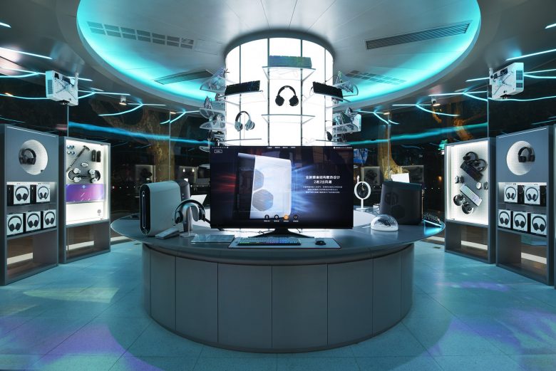 Alienware（外星人）杭州西湖快闪店设计