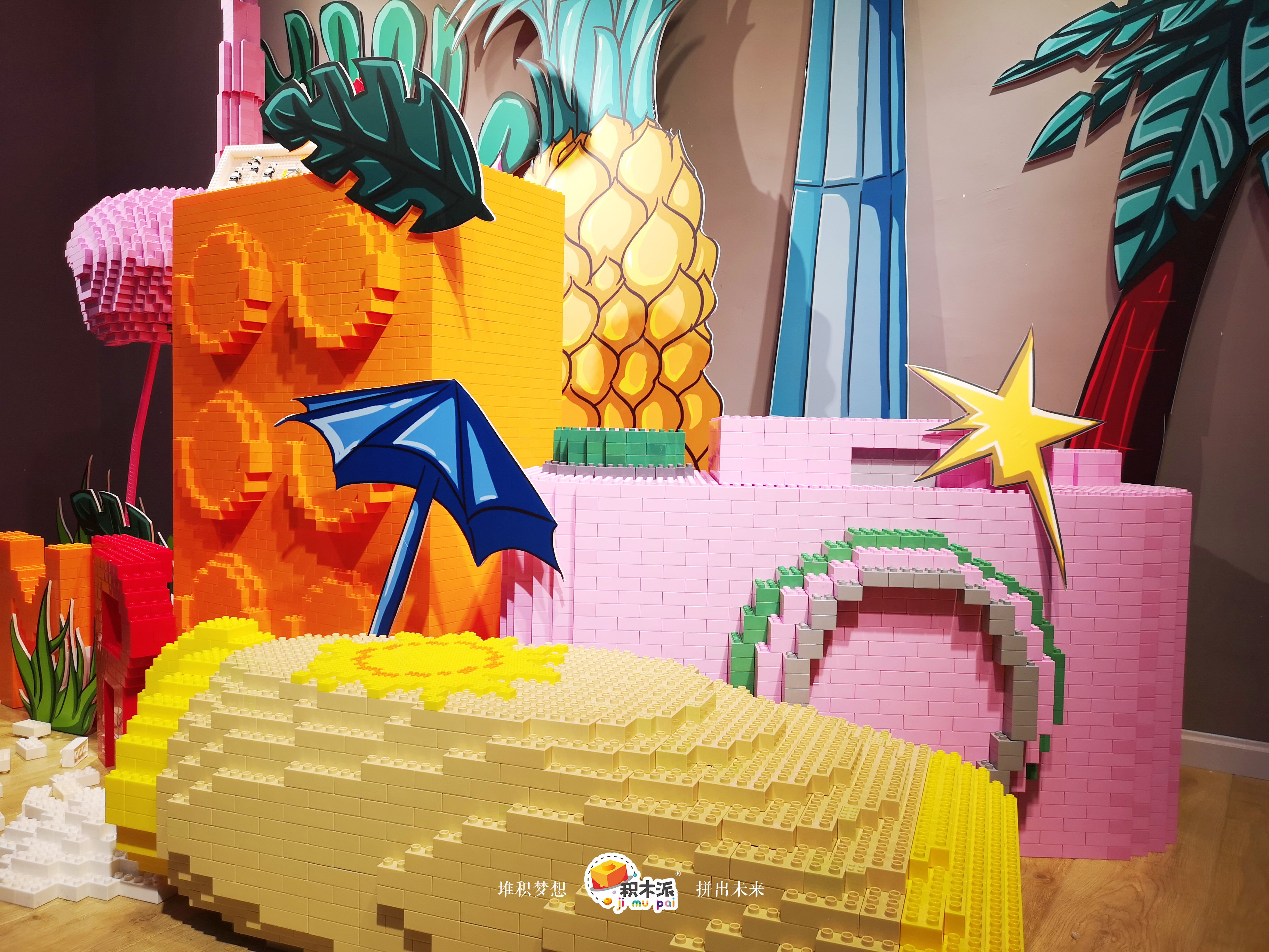 乐高积木美陈展览展示租赁/定制