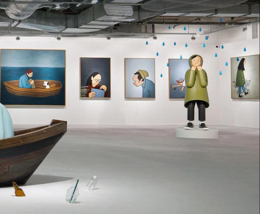 花井佑介《FACING THE CURRENT》海外个人展