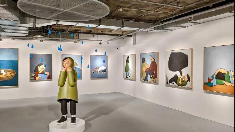 花井佑介《FACING THE CURRENT》海外个人展